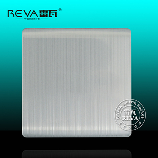空白面板86型不锈钢大板拉丝暗装 防火白板盖板空面板白盖板预留板
