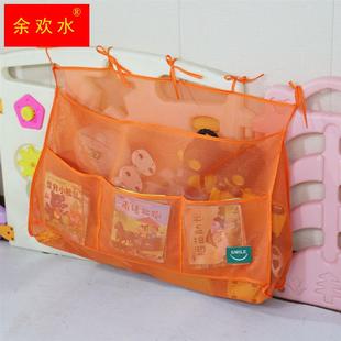 护栏儿童游戏围栏婴儿床 大容量挂袋网袋挂袋袋玩具收纳