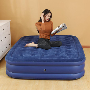 卡通加厚便携加高气垫床双人家用充气折叠家用床垫单人户外懒人床