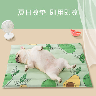 狗子冰垫宠物夏天凉垫坐垫狗狗睡垫消暑凉席垫冰垫窝降温凉席耐咬