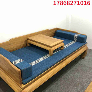 罗汉床e垫红木沙发垫子套定做中式 沙发垫子罗汉床垫子五件套 新品