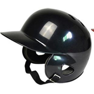 新款 专业棒球头盔打击头盔双耳棒球头盔橄榄球头盔戴面具防护罩护