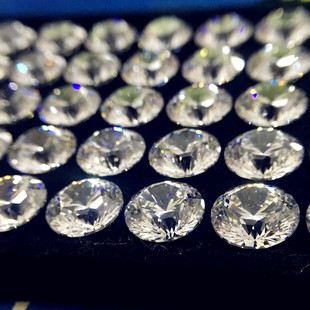 国产莫桑石D色VVS戒指戒面裸石合成钻裸钻可镶嵌过测钻笔克拉男女