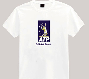 莱卡棉网球纪念T恤短袖 球衣球服休闲服运动服周边配件礼品上衣