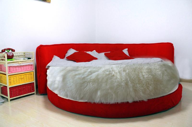 澳洲纯羊毛圆形床垫 客厅卧室圆形地毯 加厚汽车椅子坐垫 正床品