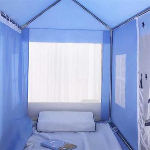 新款 儿童子母床蚊帐k1.5米上下铺梯形高低床1.2家用上下床帐篷蚊