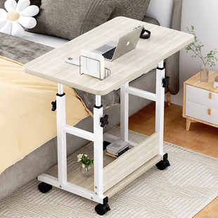 床边桌可移动小桌子卧室家用简约学生书桌简易升降宿舍懒人电脑桌