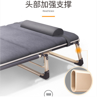 单人可携式 床g办公室陪休神器躺椅椅折叠可简易户外午护择贴
