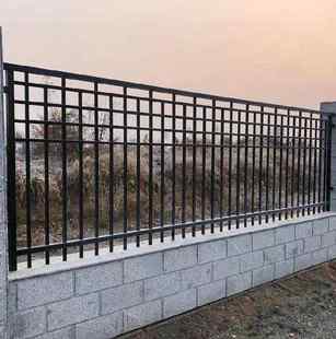 铁艺锌钢a围工护栏小墅户外铝艺栅栏别区墙厂隔离防护栏铁