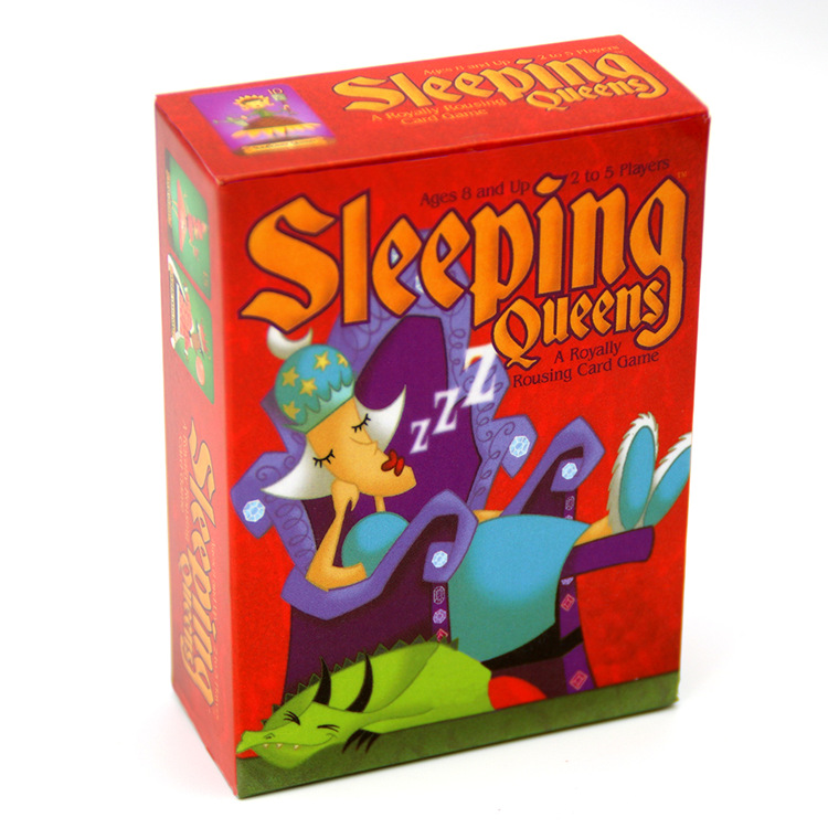 包邮 热销外贸款 Queens 全英文睡皇后纸牌休闲益智游戏 Sleeping