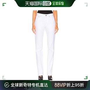 香港直邮Givenchy纪梵希女士休闲裤 白色柔软简约日常通勤舒适