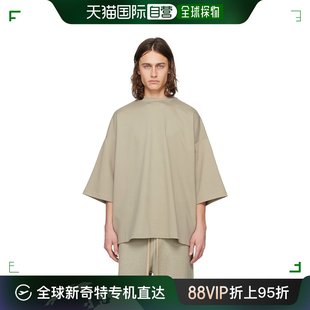 绿色刺绣 Fear 男士 恤 God FG850 香港直邮潮奢