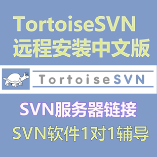 中文版 SVN 权限 下载安装 TortoiseSVN 账户创建 仓库 使用辅导