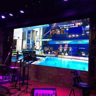100寸LED液晶拼接屏音乐餐厅酒吧KTV显示器监控会议电视墙