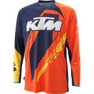 KTM骑士装 备速降服骑行服越野服赛车复古机车服透气速干衣 新款