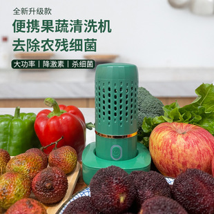 淘宝爆款 果蔬净化器 生活便携超声波 家用厨房常备清洁自动洗菜机