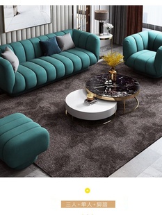 北欧设计师现代别墅区售楼部美容院工作室创意沙发意式 简约商场椅