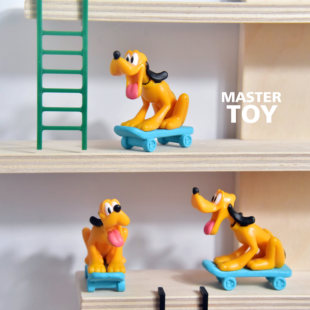 原单散货 布鲁托 滑滑板 卡通公仔手办模型摆件玩具