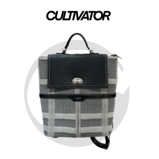 Cultivator原创小众格纹大容量百搭通勤手提斜挎双肩包背包书包新