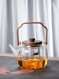 天润和器茶壶煮茶器电陶炉烧水壶茶具壶加厚玻璃耐高温家用蒸茶壶
