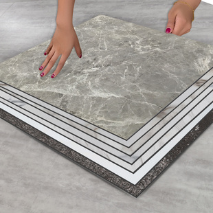 5平方PVC地板贴自粘加厚耐磨防水石塑地板革家用地贴纸翻新改造