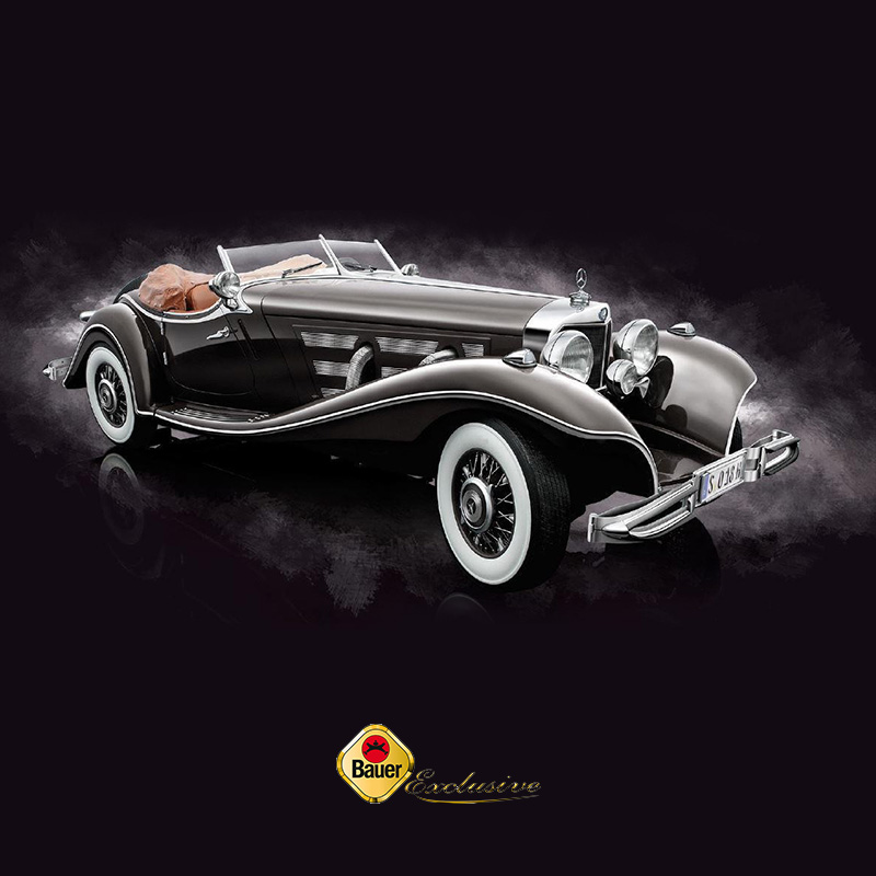 roadster老爷车模型车收藏 spezial 12奔驰500K Benz1 1934限量版