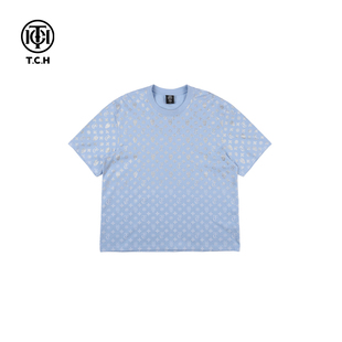 轻奢2024夏季 新款 T.C.H T恤上衣男女同款 T72B106109 百搭潮流短袖