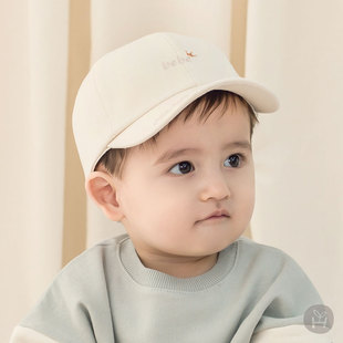 韩国进口婴儿童帽子男女宝宝时尚 春夏季 新款 鸭舌帽遮太阳棒球帽
