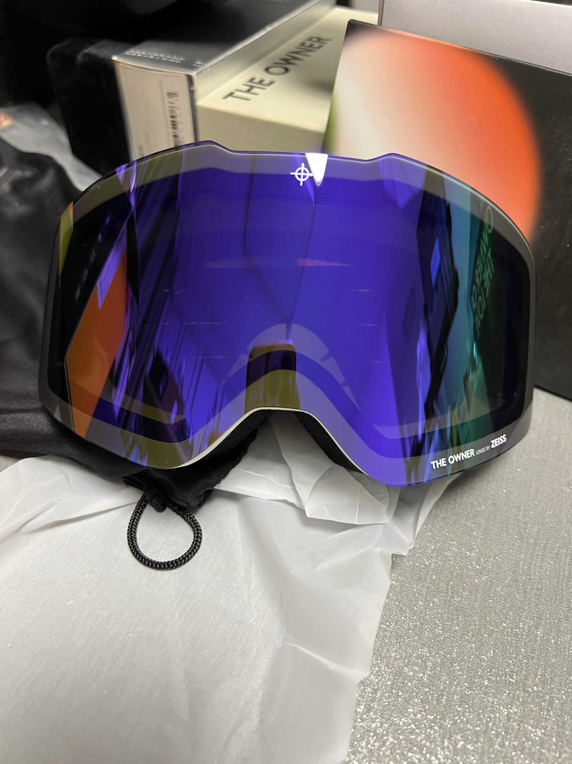 滑雪眼镜球面双层防雾可卡近视防紫外线护目柱面滑雪镜