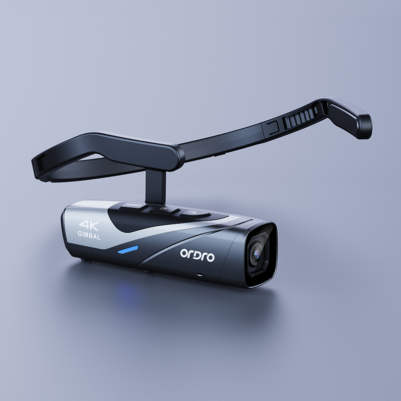Ordro 欧达 EP8全高清4K摄像机头戴式 骑行户外云台防抖运动摄影机