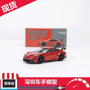 合金汽车模型 GT3 662 992 保时捷 911 Porsche 红 MINIGT