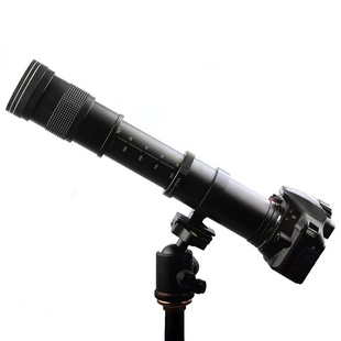 800mm F8.3手动镜头T2大变焦适用于微单单反远摄长焦摄月荷花 420