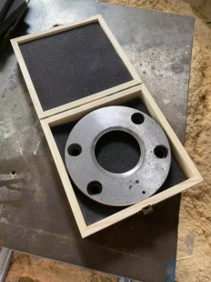 木盒标准零部件金属精密机械滚轮包装 盒正方形翻盖木盒子定制订做