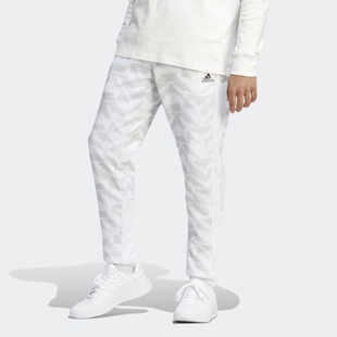 Adidas 阿迪达斯男裤 经典 版 户外休闲裤 型舒适透气运动 印花长裤