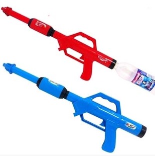 夏季 漂流水枪儿童玩具水枪高压可乐矿 泉水瓶环保水枪 玩具水枪