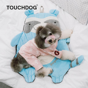 Touchdog它它新款 狗窝宠物窝垫狗狗猫咪床窝垫可爱动物狗垫宠物垫