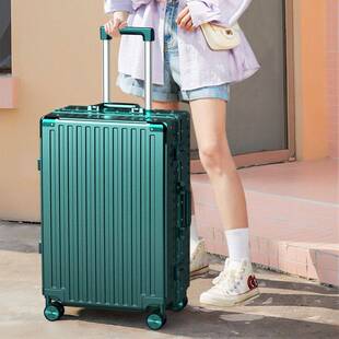 搬家mini结实耐用出国万向滑轮双四轮外出少女多功能行李箱证件袋