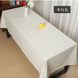 纤影绣会议桌布加大长方形加宽茶几新中式 茶桌布高档素色展会定制