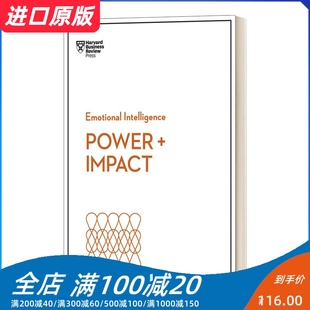 英文版 Impact Intelligence 英文原版 书籍 Power 哈佛商业评论情绪智力系列 Series Emotional and HBR 权力与影响 进口英语原版