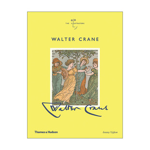 英文原版 Illustrators插画家系列 The 精装 沃尔特·克兰作品集 Crane Walter 书籍 进口英语原版 英文版