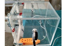 有机玻璃真空手无箱操作箱x无尘套水惰性气体透明实验高校厂