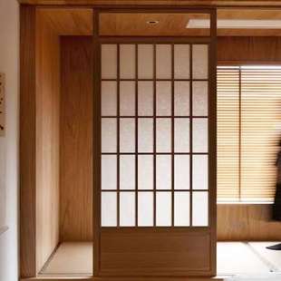 全屋定制榻榻米日式 推拉门隔断格子门窗和室樟子门实木移门折叠门