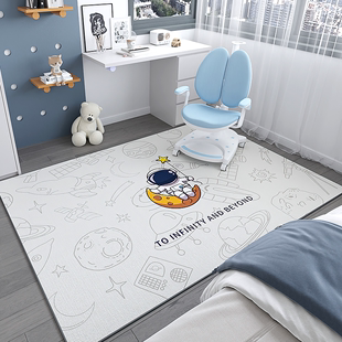 儿童地毯电脑椅子防滑地垫阅读区书房书桌学习桌客厅卧室床边垫子
