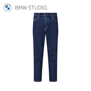 简约百搭男休闲锥形裤 直筒长裤 BMW 新款 牛仔裤 Studio宝马男装 夏季
