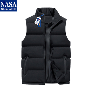 ACDC男士 羽绒棉马甲夹外穿冬季 NASA 大码 潮坎肩背心 加厚保暖无袖