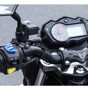电动摩托车手机充电器改装 12v24v72v蓄电池转5vUSB接口防水快充