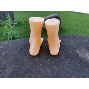 新款 女脚模型软体仿真女脚模道具展示女假脚模型塑料女脚模袜子模