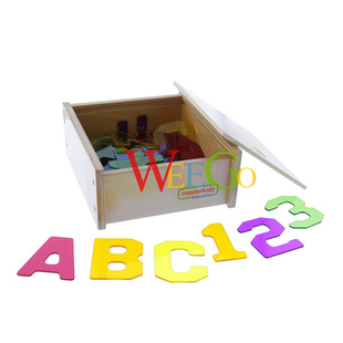 幼儿园透明38件色彩数字与字母套装 Masterkidz贝思德儿童玩具
