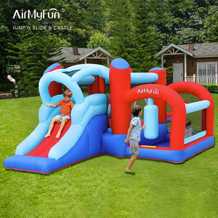 AirMyFun充气城堡儿童滑梯蹦蹦床拳击柱游乐池家用小型跳床玩具
