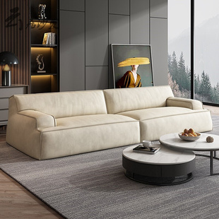 极简大马士革磨砂科技布沙发现代简约baxter设计师款 直排沙发 意式